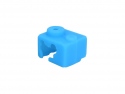Heat block sok/sleeve E3D V6 siliconen blauw